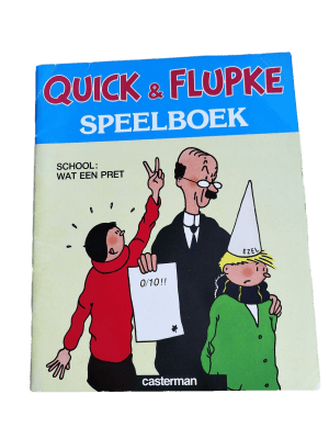 Kwik en Flupke Speelboek - School: Wat een pret