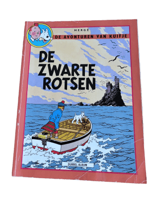Kuifje - Dubbelalbum - De zwarte rotsen + De geheimzinnige ster