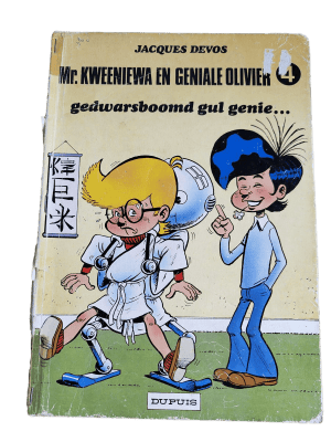 Mr. Kweeniewa en Geniale Olivier 04 - Gedwarsboomd gul genie...