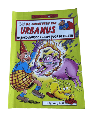 Urbanus 49 - Nabuko Donosor loopt voor de voeten