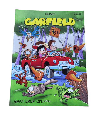 Garfield 123 - Garfield gaat erop uit
