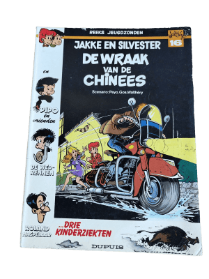Reeks Jeugdzonden 16 - Jakke en Silvester - De wraak van de Chinees