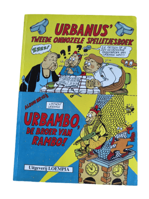 Urbanus' tweede onnozele spelletjesboek