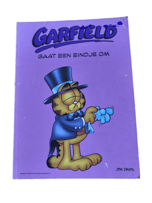 Garfield foodboek 1 - Garfield gaat een eindje om