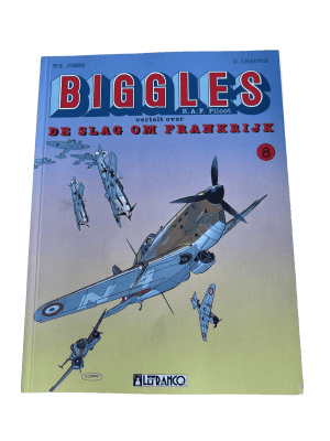 Biggles 08 - Biggles vertelt over de slag om Frankrijk