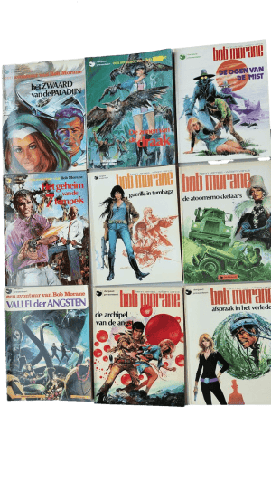 Zomerdeals - Bob Morane – 9-delige Dargaud-reeks